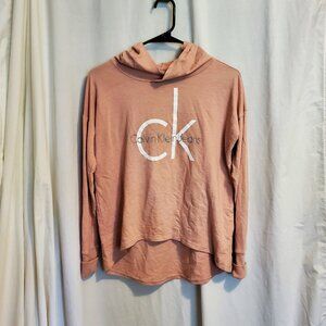 Calvin Klein Jeans Long Sleeve Sweater with Hood
